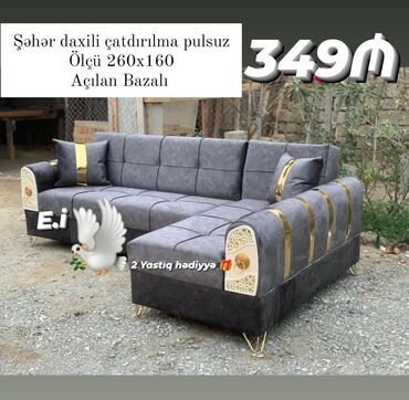 Masa və oturacaq dəstləri: Künc divan, Yeni