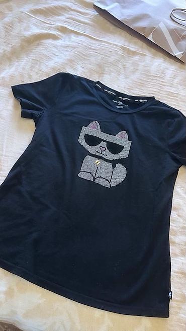 prsluk karl lagerfeld: Karl Lagerfeld qadın T‑shirt S razmer Yeni kimi 1- defe geyinilib - — 2