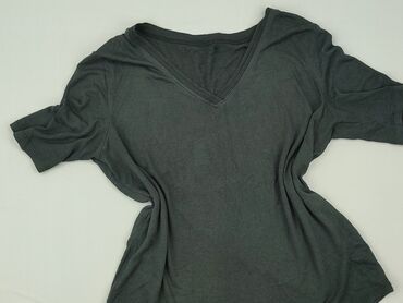 czarne obcisła bluzki: T-shirt damski, rozmiar L