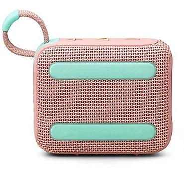 kobra dinamik: JBL Go 4 Portable Bluetooth Speaker – Pink Ultra portativ və kompakt — 2