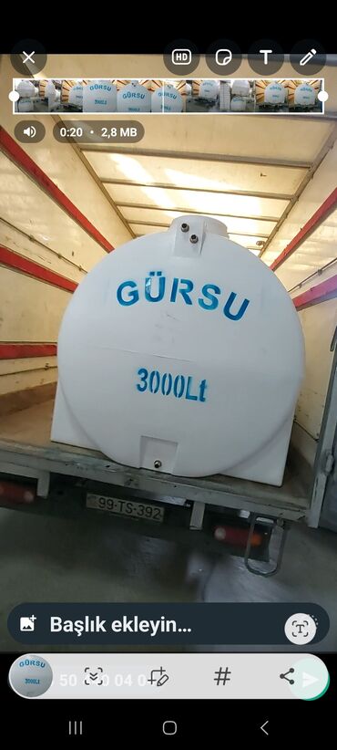 Baklar və çənlər: Bak, Plastik, Yeni, Pulsuz çatdırılma — 28