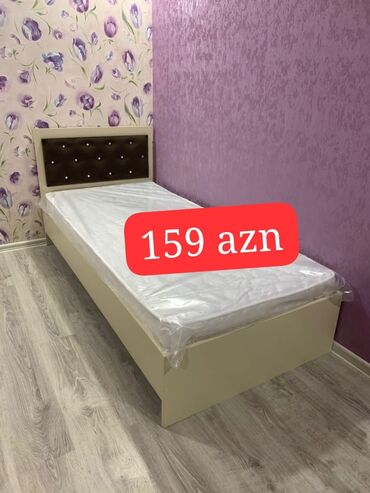 bizim ev mebel divanlar: Yeni, Təknəfərlik çarpayı, Bazasız, Matras ilə, Siyirməsiz