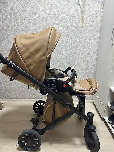Коляски: Коляска, Anex, цвет - Коричневый, Б/у — 5