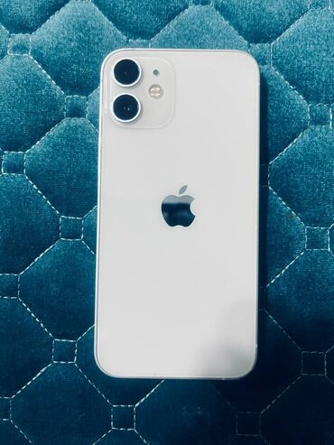Apple iPhone: IPhone 12 mini, Б/у, 128 ГБ, Белый, 77 % — 1