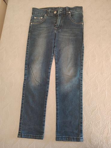kargo şalvar: Uşaq üçün jeans şalvar - Yaş qrupu: 7 yaş (etiketdə göstərilib) - — 1