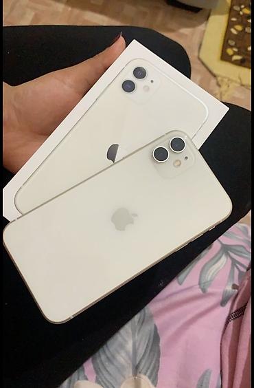 2 el ayfon 11: IPhone 11, 64 GB, Ağ, Face ID — 2