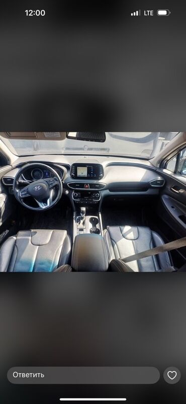 климат контроль хайландер: Hyundai Santa Fe: 2019 г., 2 л, Автомат, Дизель, Кроссовер