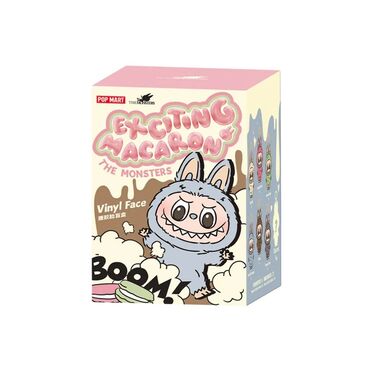 Игрушки: Оригинальная игрушка Labubu: The Monsters Exciting Macarons Vinyl