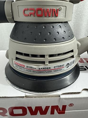 orbit: Экцентриковая шлифовальная машина CROWN CT5041 — 3