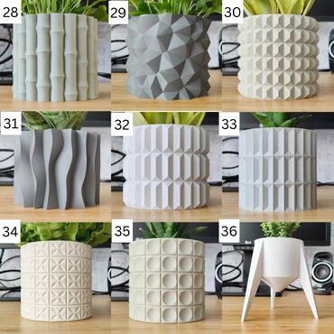 Вазы: Минималистичные 3D-печатные вазы Добавьте нотку современного — 5