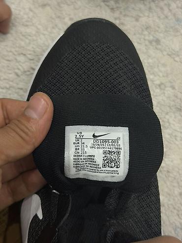 найк nike: Детские кроссовки Nike - Модель: DD (по ярлыку на язычке) - Размер — 4
