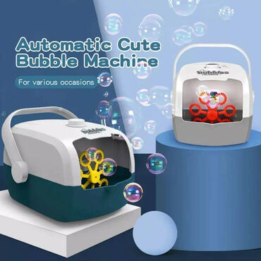 требуется в детский сад: Машина для пускания мыльных пузырей Bubbles +бесплатная доставка по