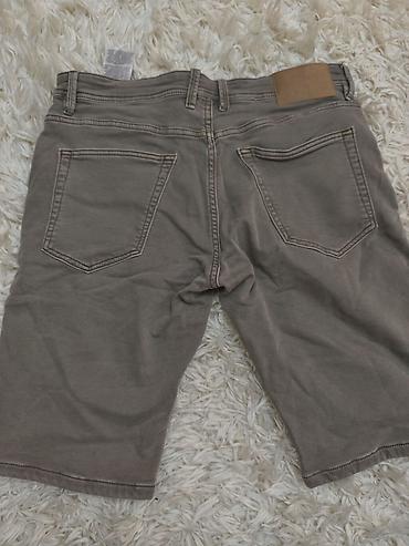 hind geyimi: SMOG/Original kişilər üçün şort - Model: beş ciblə klassik denim kəsim — 3