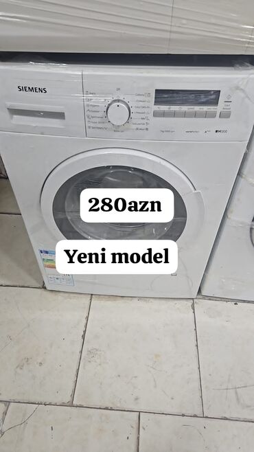Soyuducular: Paltaryuyan maşın Siemens, 8 kq, İşlənmiş, Avtomat, Qurutmasız, Kredit yoxdur
