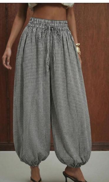 salvar: Şalvar, Bershka, M, rəng - Boz — 1