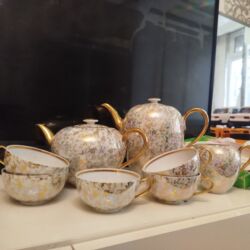 qab qacaq alan: Кофейный набор, цвет - Золотой