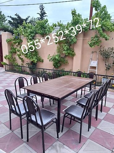 Restoran mebeli: Stul stola resdran çayı evləri̇n qafe baxi çöl stol stul sexdən topdan — 6