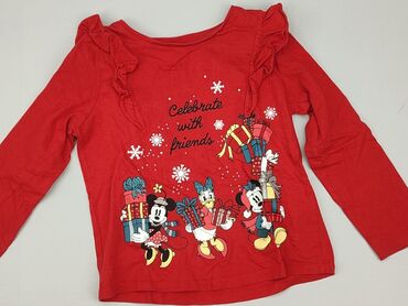 czerwone sukienki letnie: Blouse, Disney, 7 years, 116-122 cm, condition - Very good