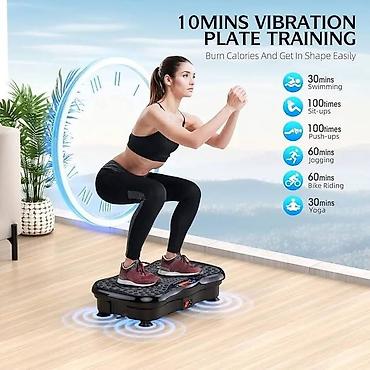cube: Vibraciona ploča za mršavljenje i masažu celog tela (do 150 kg) — 2