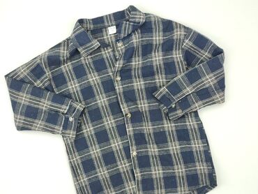 kamizelka mohito długa: Shirt 7 years, condition - Very good, pattern - Cell, color - Blue