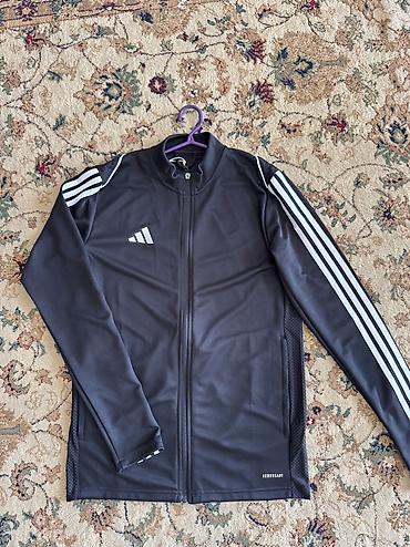 куртки adidas: Олимпийка, Adidas, На молнии, S — 1