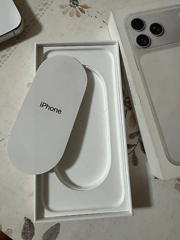 17 про макс цена ош: IPhone 17 Pro Max, Б/у, 256 ГБ, Matte Silver, Защитное стекло, Чехол, Коробка, 93 % — 7