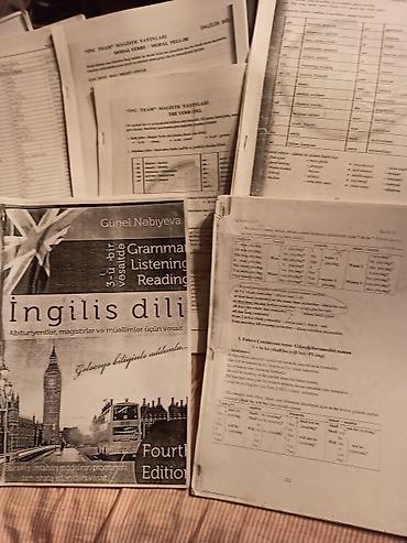 Kitablar və jurnallar: Məktəb və imtahan hazırlığı üçün müxtəlif dərslik və vəsaitlər toplusu — 2