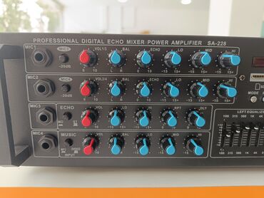 Səs gücləndiriciləri: Karaoke Mixing Amplifier – PW-29A və SA-228 (şəkillərdə) — 5