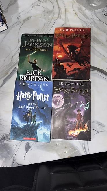 Fentezi janrında 4 kitabdan ibarət paket: - Rick Riordan – “Percy