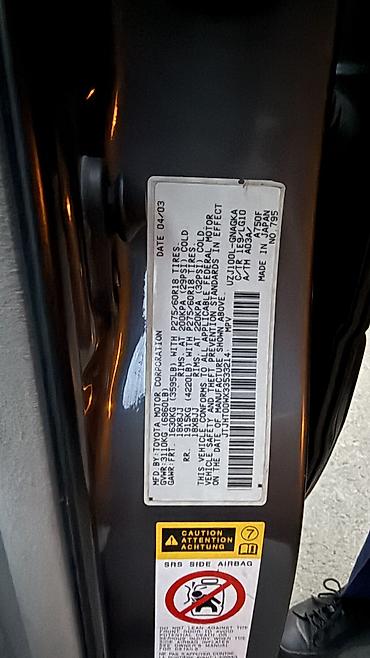 Lexus: Lexus LX: 2003 г., 4.7 л, Автомат, Бензин, Внедорожник — 9