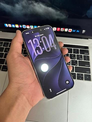 Уюлдук телефондор жана аксессуарлар: IPhone 14 Pro, Колдонулган, 256 ГБ, Ак, Коргоочу айнек, 91 % — 4