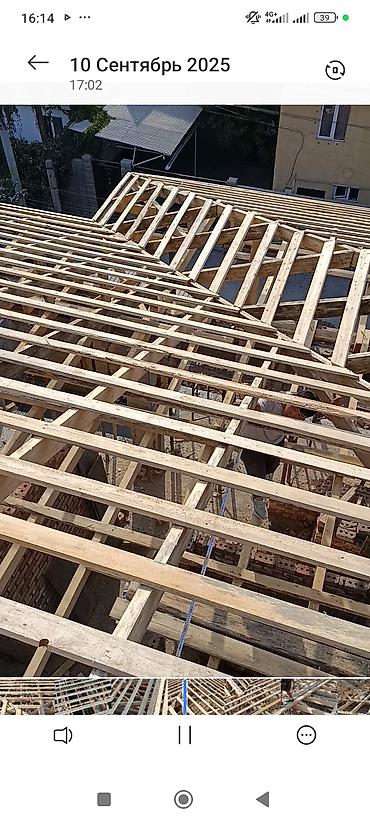 Металлочерепица: Металлочерепица – готовая кровля серого цвета - Профилированные — 9