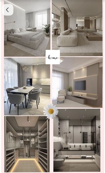 долгосрочная квартира аренда ош: 3 комнаты, 80 м²
