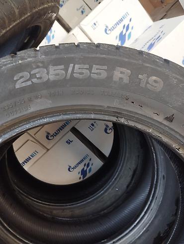 continental: Шины 235 / 55 / R 19, Зима, Б/у, Пара, Легковые, Германия, Continental — 2