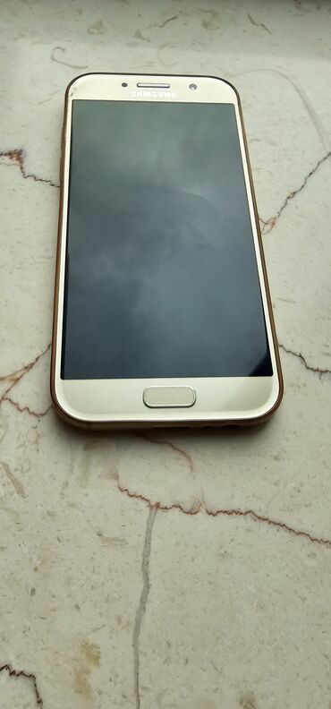 samsung galaxy s2 qiymeti: Samsung Galaxy A5 2017, 32 GB, rəng - Qızılı, Düyməli, Sensor, Barmaq izi