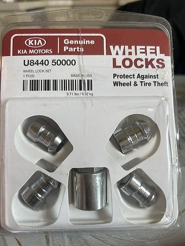 celiloglu elaqe nomresi: Kia Motors orijinal ehtiyat hissəsi – Wheel Locks (Təkər kilidi dəsti) — 1