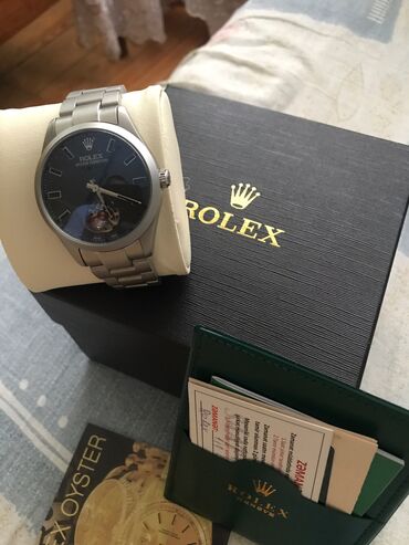 mexanika saatlar: Yeni, Qol saatı, Rolex, rəng - Gümüşü