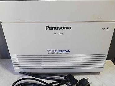 Modemlər və şəbəkə avadanlıqları: İDEAL vəziyyətdə olan; -- Panasonic KX-TES824 markalı Mini ATS-8 — 6