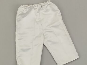 Materiałowe: Niemowlęce spodnie materiałowe, 3-6 m, 62-68 cm, stan - Zadowalający