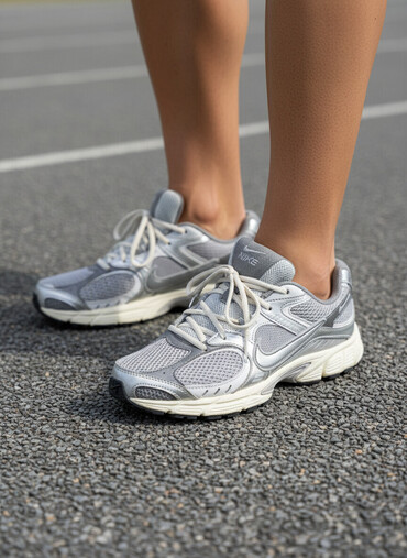 Кроссовки и спортивная обувь: Мужские кроссовки, 41, Nike, Новый, цвет - Серый, Платная доставка, Самовывоз — 1