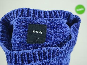 bluza szachy: Sinsay, Sweter damski, rozmiar S — 4