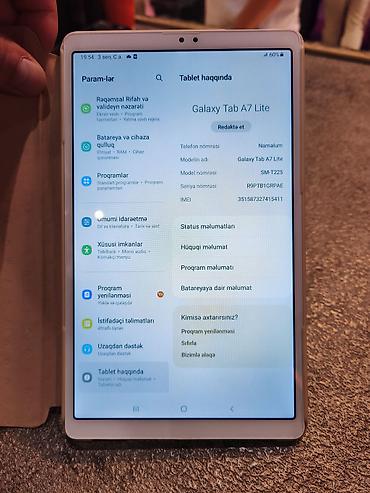 ucuz planşet qiymətləri: Samsung Galaxy Tab A7 Lite planşet - Model: Galaxy Tab A7 Lite - — 4