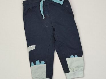 spodnie dla szczupłych chłopców: Sweatpants, So cute, 12-18 months, condition - Good