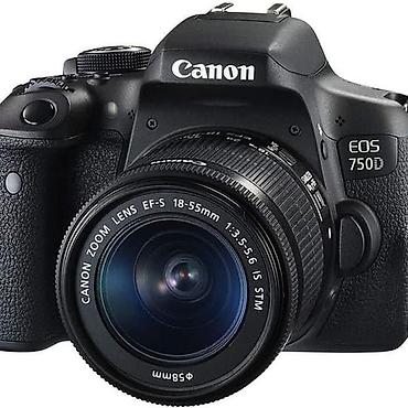 pirinter canon: Canon EOS 750D DSLR fotoaparat + EF‑S 18‑55mm f/3.5‑5.6 IS STM — 1