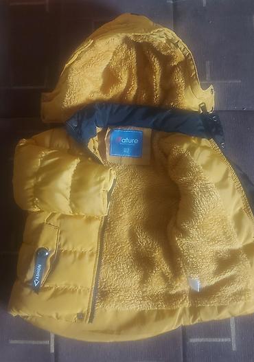 ca sakoi: Dečja zimska jakna Nature Sports Fashion - Boja: žuta - Veličina — 1