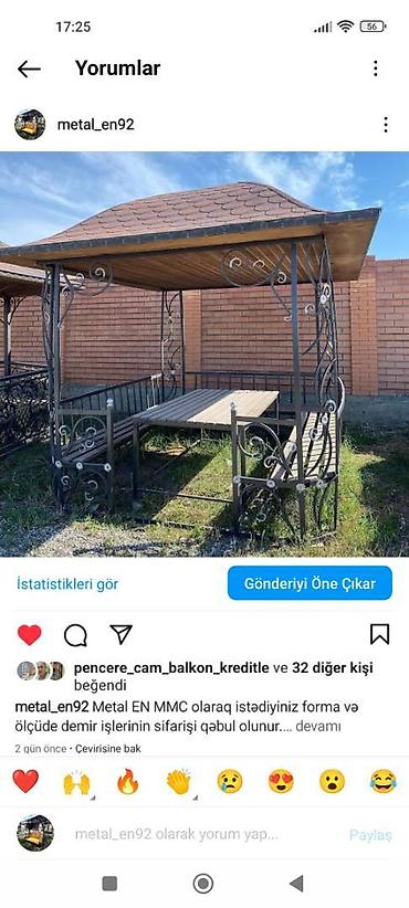 mebel satışı: Metal EN MMC olaraq istədiyiniz forma və ölçüde demir işlerinin — 8