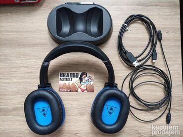 Oprema za video igre: Turtle Beach Elite 800 RX Noise Cancelling Gaming Headset + baza + na lalafo.rs — 1 Oprema za video igre: Turtle Beach Elite 800 RX Noise Cancelling Gaming Headset + baza + — 1