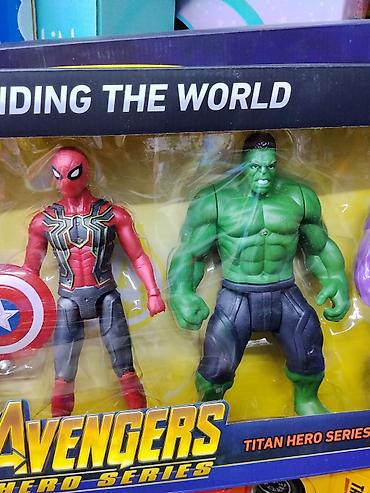 Игрушки: Набор фигурок “Avengers Hero Series – Titan Hero Series” Описание: - — 3