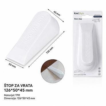 KMT Zatvarač vrata 3283236 Praktičan štoper za vrata namenjen