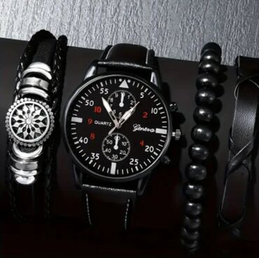 saat casio: Yeni, Klassik Saat dəsti, rəng - Qara
